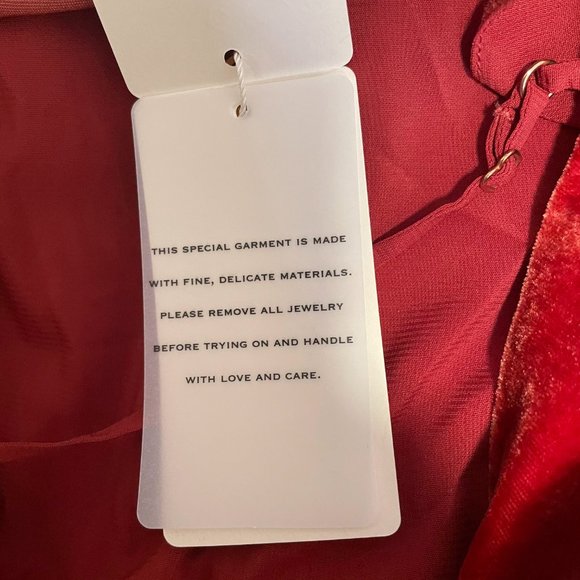 For Love & Lemons Nadine Velvet Maxi Dress in Rust, NWT! - Picture 8 of 14